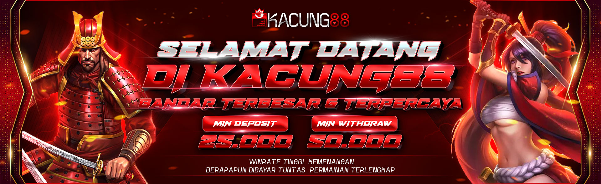 Welcome banner